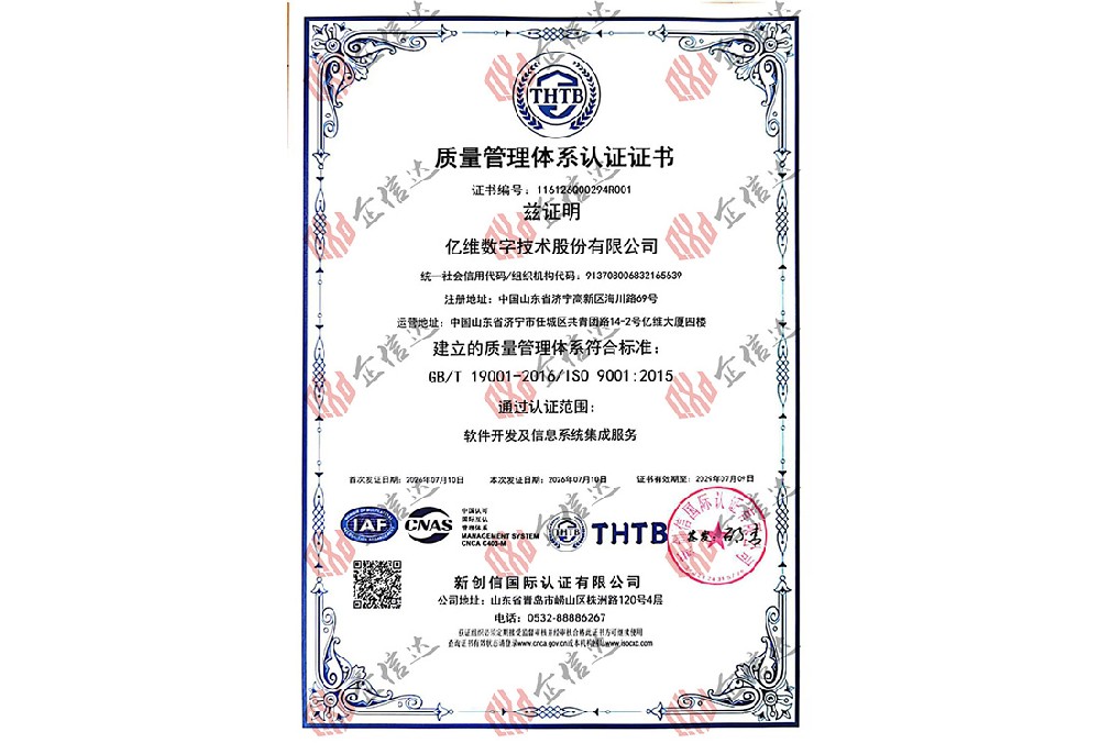 信息行业五体系